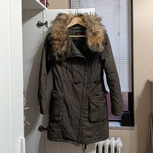 Etam Insulated Fur Collar Jacket